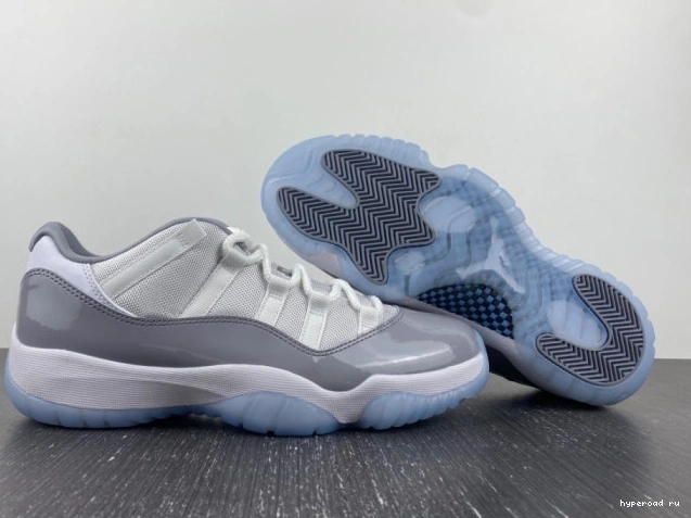 Grey Air Cement AV2187-140 Low Jordan 11 0703